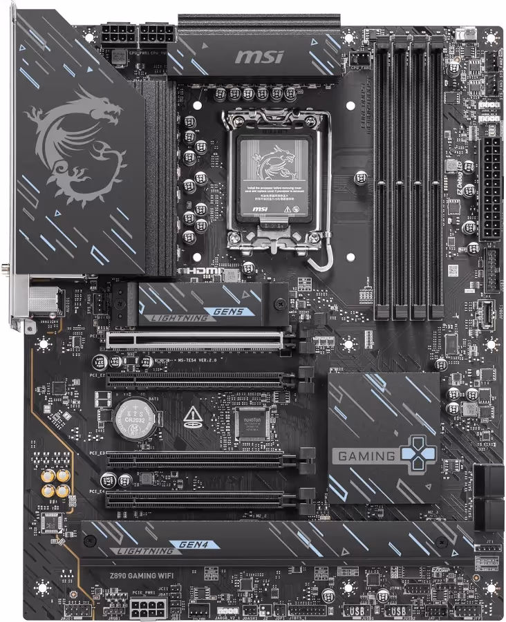 MSI Z890 GAMING WIFI image 3