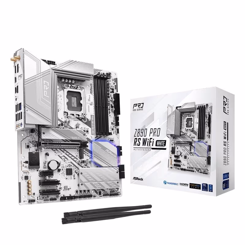 asrock Z890 PRO RS WiFi White
