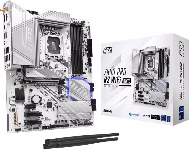 asrock Z890 PRO RS WiFi White image 2