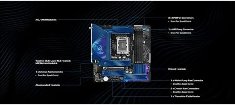 asrock Z890M RIPTIDE WIFI image 4