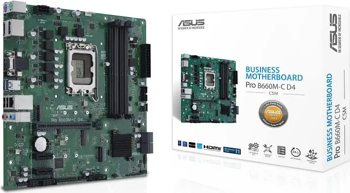 ASUS Pro B660M-C D4-CSM image 3