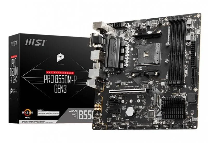 MSI PRO B550M-P GEN3 image 1