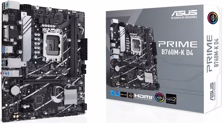 ASUS Prime B760M-K D4 image 4