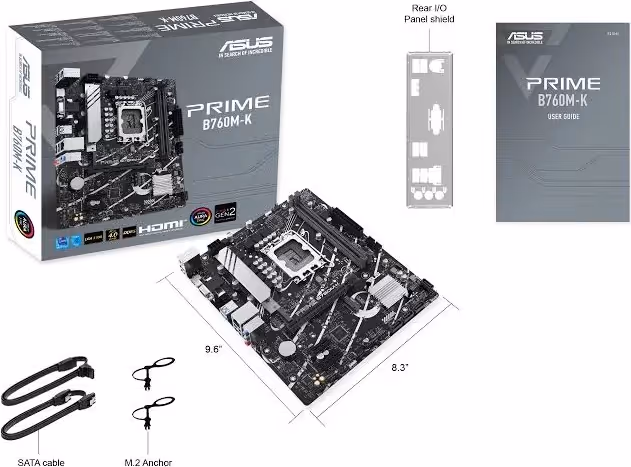 ASUS PRIME B760M-K image 2