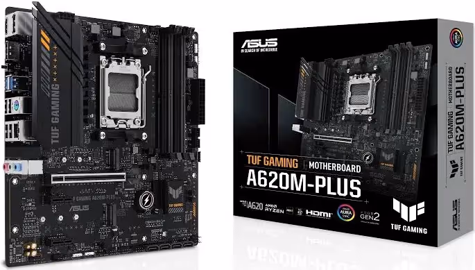ASUS TUF GAMING A620M-PLUS image 2