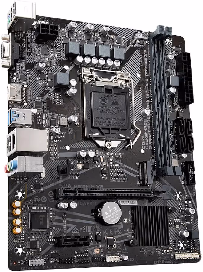 GIGABYTE H510M H V2 Intel H510 Express LGA 1200 micro ATX image 5