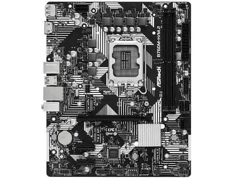 ASRock B760M-H/ Intel B760 micro ATX image 1