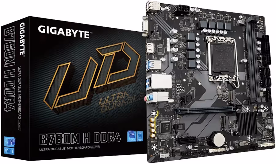 GIGABYTE B760M HIntel B760 LGA1700 Micro-ATX40 image 1
