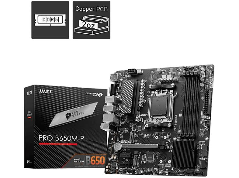 MSI PRO B650M-P image 1