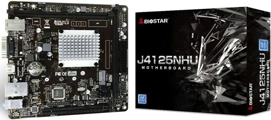 Biostar J4125NHU mini ITX image 4