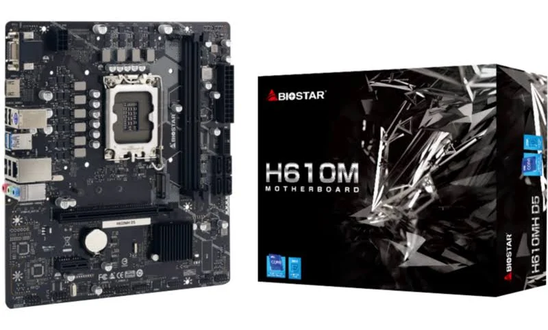 Biostar H610MH D5 image 1