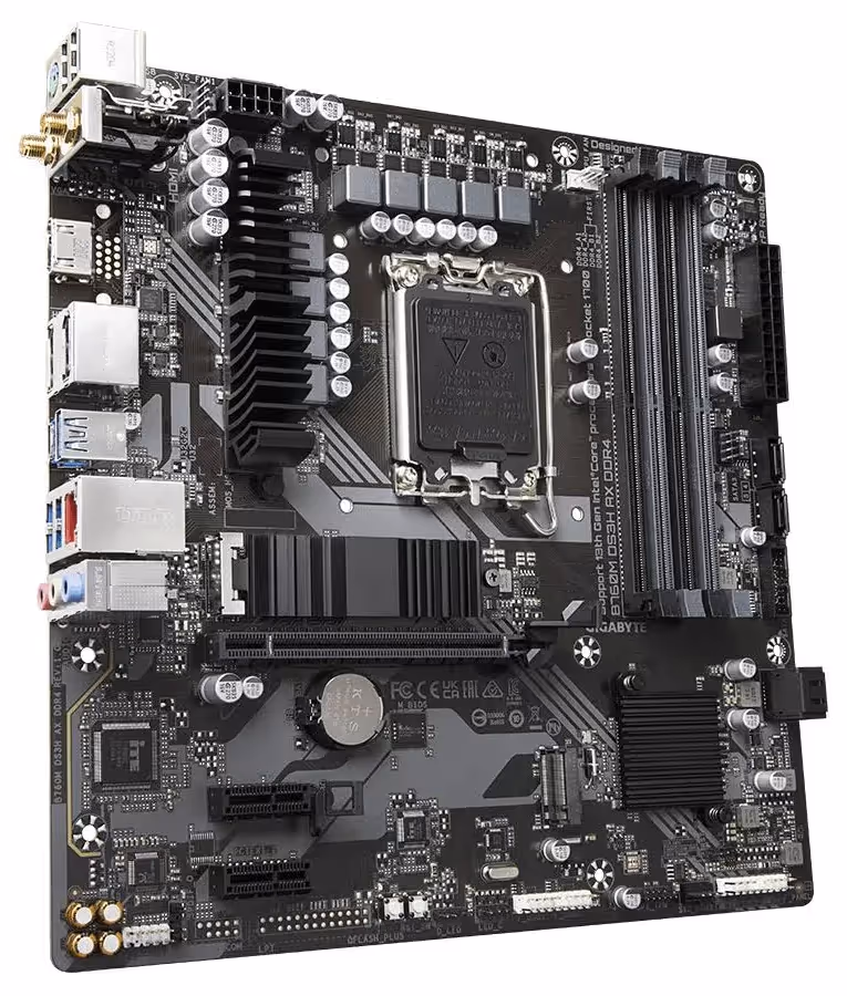 GIGABYTE B760M DS3H AX Intel B760 LGA1700 Micro-ATX WiFi 6E image 3