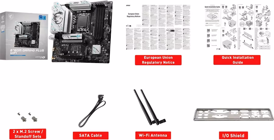 MSI B760M GAMING PLUS WIFI image 5