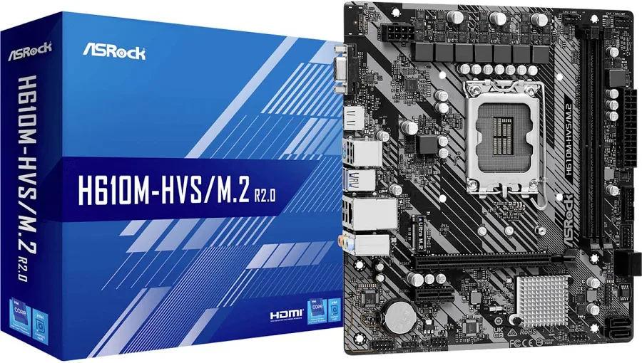 ASRock H610M-HVS/ R20 image 1