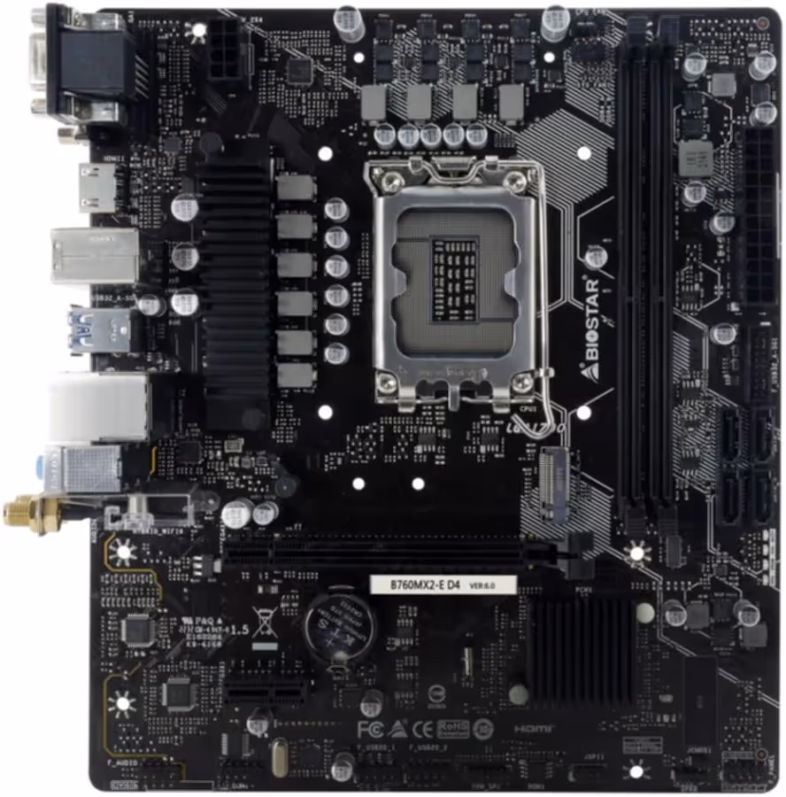 Biostar B760MX2-E D4 image 4