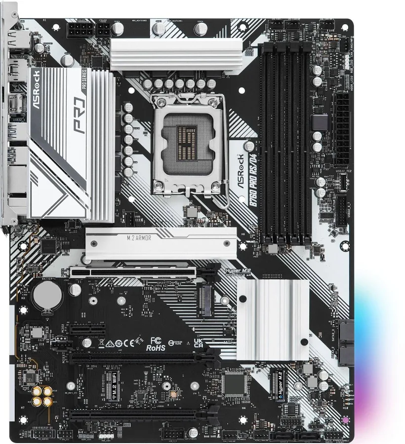 ASRock B760 Pro RS/D4 Intel B760  ATX image 3