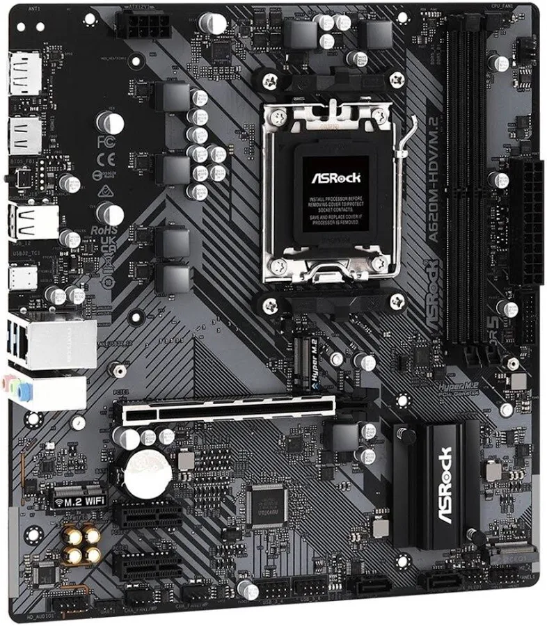 ASRock A620M-HDV/ AMD A620 micro ATX image 3