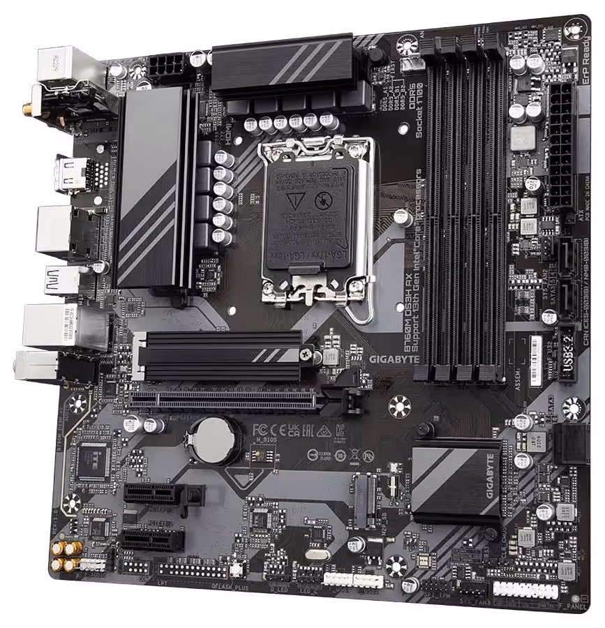 GIGABYTE B760M DS3H AX Intel B760 Express micro ATX image 3