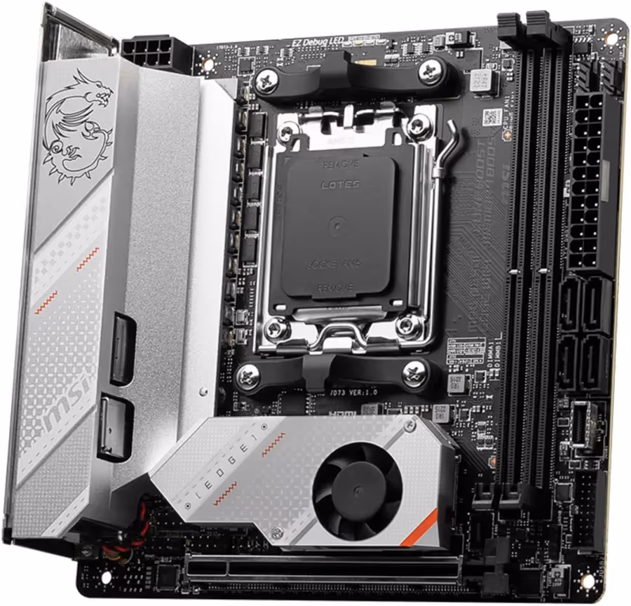 MSI MPG B650I EDGE WIFI AMD B650 Mini-ITX WiFi 6E40 image 4