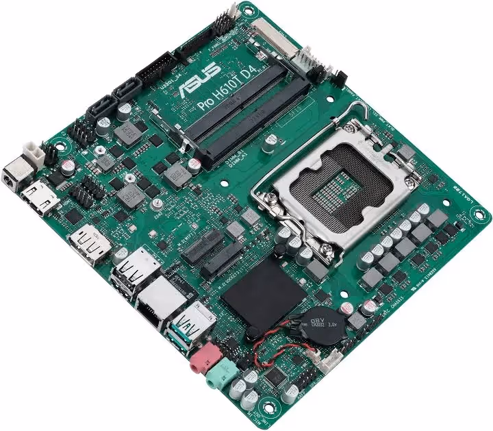 ASUS Pro H610T D4-CSM Intel H610 mini-ITX image 2