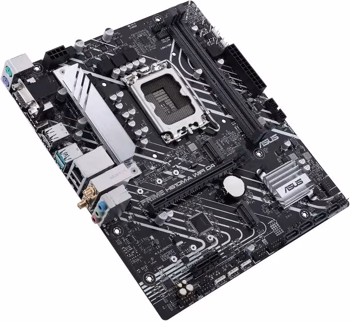 ASUS PRIME H610M-A WIFI D4 Intel H610 micro ATX image 2