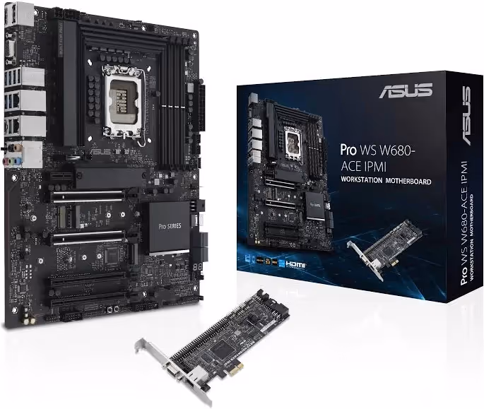 ASUS PRO WS W680-ACE IPMI Intel W680 ATX image 2