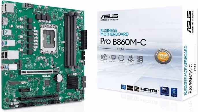 ASUS PRO B760M-C-CSM Intel B760 micro ATX image 2