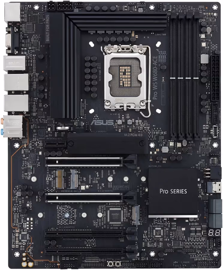 ASUS PRO WS W680-ACE Intel W680 ATX image 1