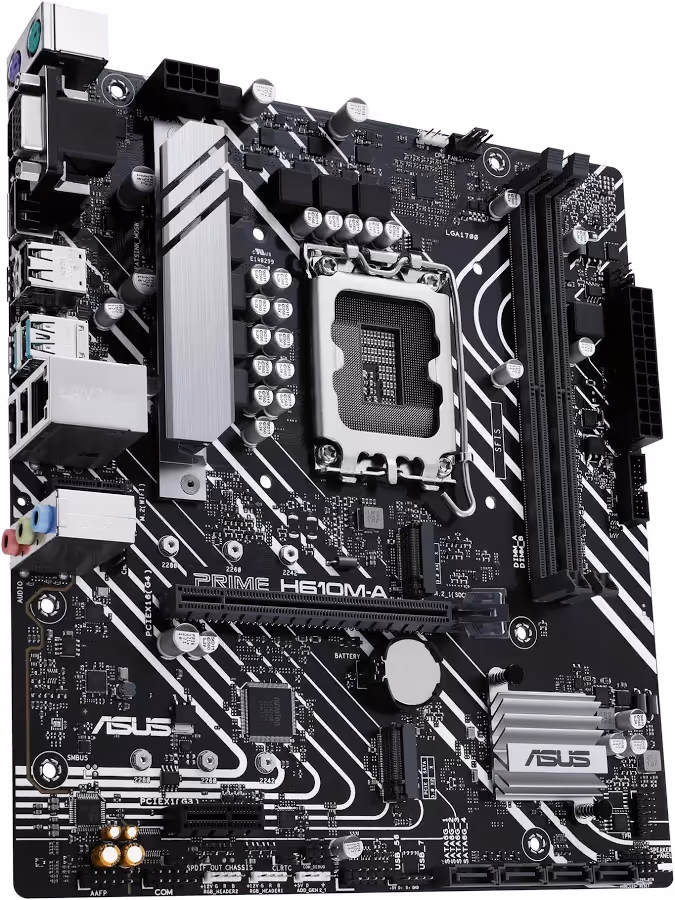 ASUS PRIME H610M-A-CSM Intel H610 micro ATX image 2