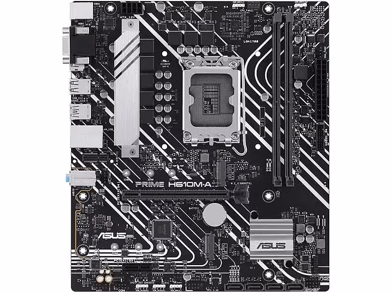 ASUS PRIME H610M-A-CSM Intel H610 micro ATX image 1