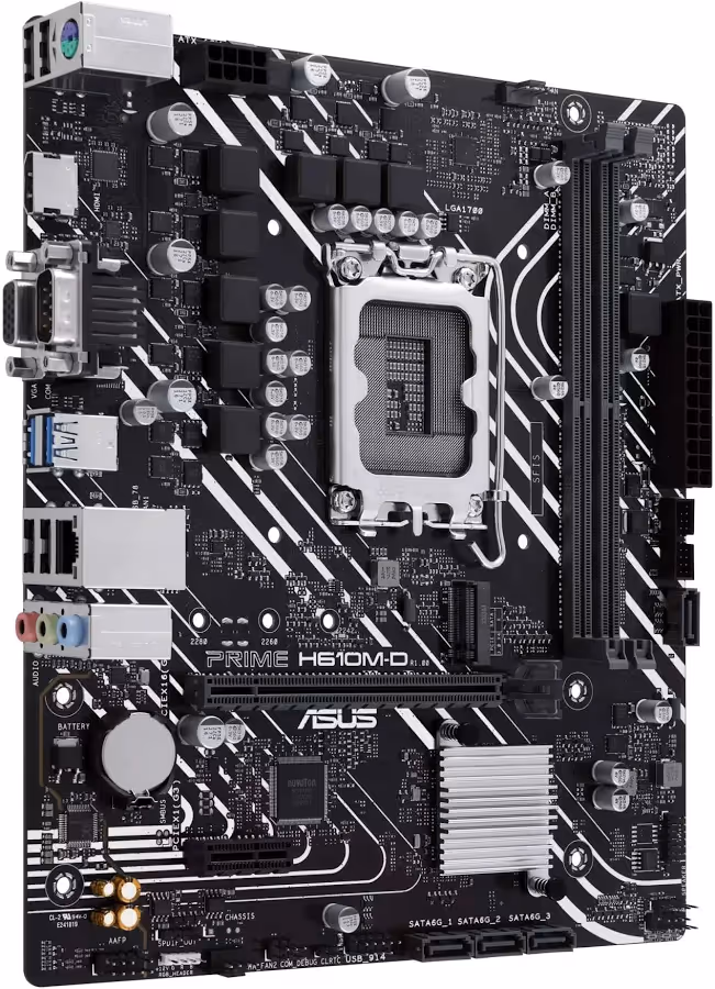 ASUS PRIME H610M-D Intel H610 micro ATX image 4