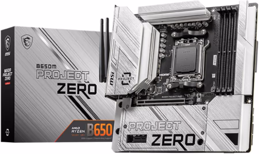 MSI B650M PROJECT ZERO B650 image 2