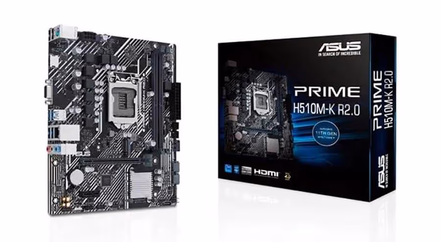 ASUS Prime H510M-R R20 Intel H470 LGA 1200 H5 micro ATX image 1