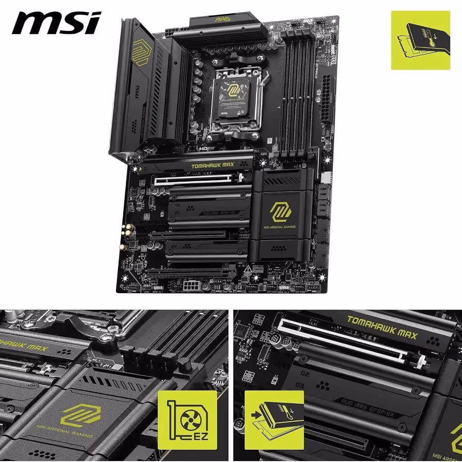MSI MAG B850 TOMAHAWK MAX WIFI B850ATX WiFi 7 5GbE image 5