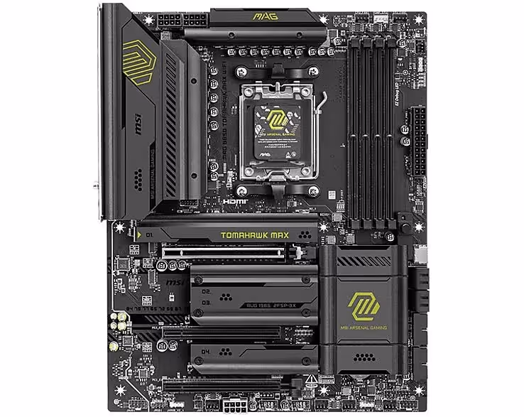 MSI MAG B850 TOMAHAWK MAX WIFI B850ATX WiFi 7 5GbE image 1