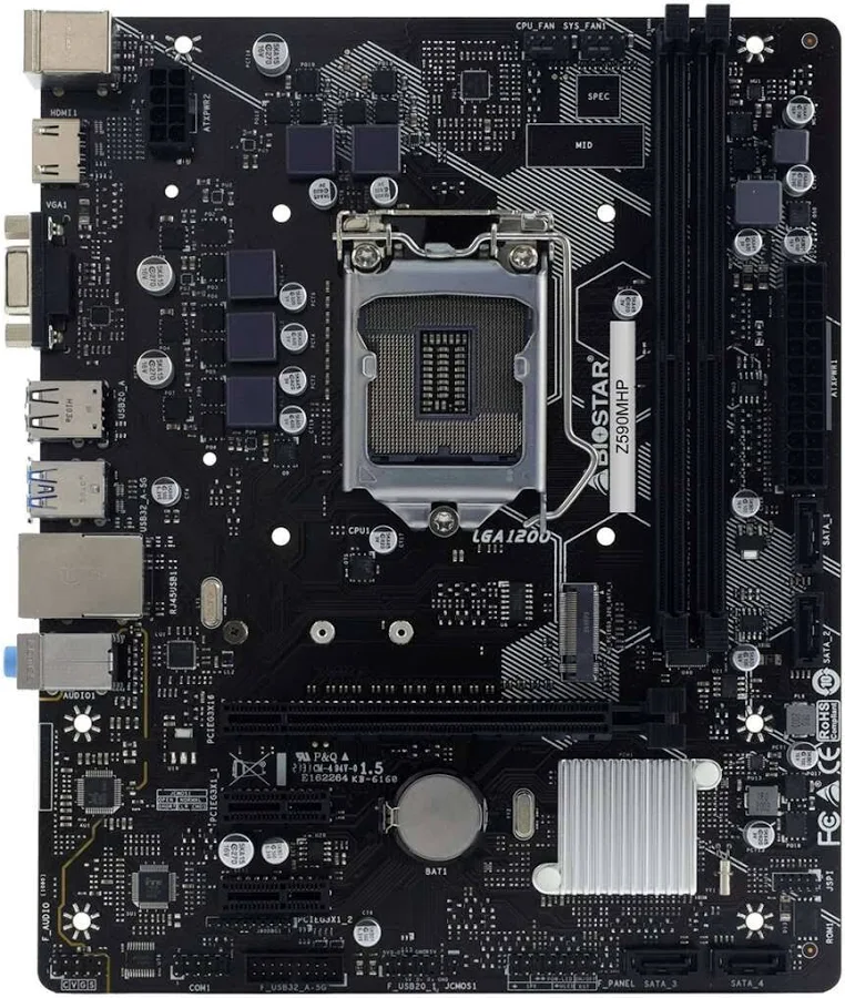 Biostar Z590 mhp image 2