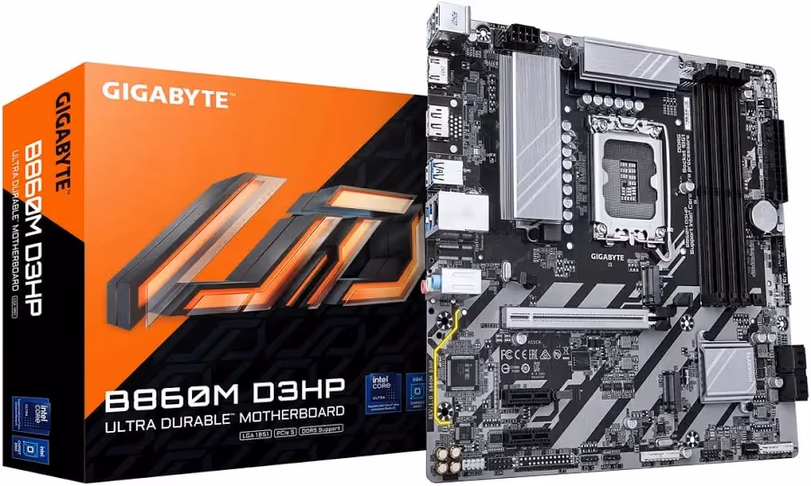 GIGABYTE B860M D3HP Intel B860 LGA 1851 Micro-ATX image 1