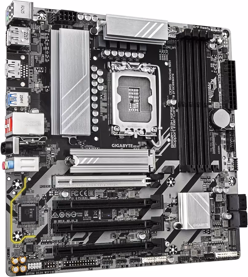 GIGABYTE B860M DS3H WIFI6E image 2