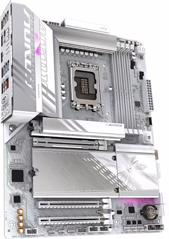 GIGABYTE B860 AORUS ELITE WIFI7 ICE B860 LGA 1851ATX Wi-Fi 7 256GB image 2