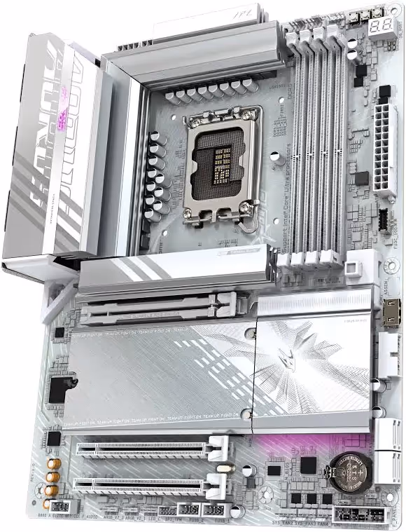 GIGABYTE B860 AORUS ELITE WIFI7 ICE B860 LGA 1851ATX Wi-Fi 7 256GB image 3