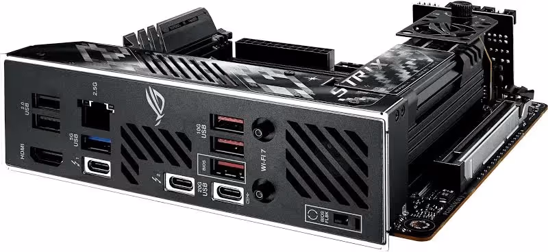ASUS ROG STRIX Z890-I GAMING WIFI Intel Z890 LGA 1851 V1 mini ITX image 2