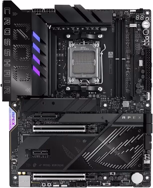 ASUS ROG CROSSHAIR X870E APEX X870EATX WiFi 7 OC RGB image 3