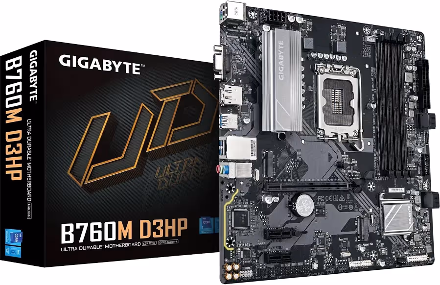 GIGABYTE B760M D3HP Intel B760 LGA1700 Micro ATX Double image 3