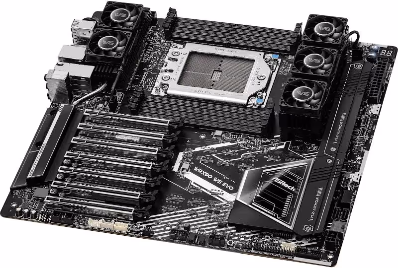 ASRock WRX90 Chipset WRX90sTR5 E-ATX WRX90 WS EVO 40 image 4