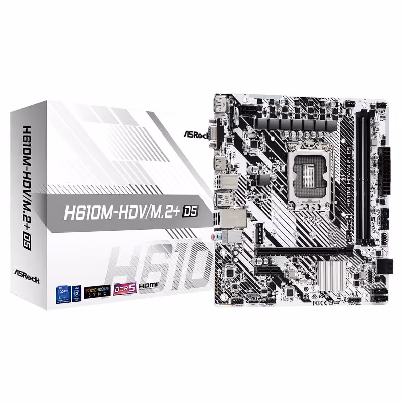 ASRock H610 Intel Micro ATX H610M-HDV/++