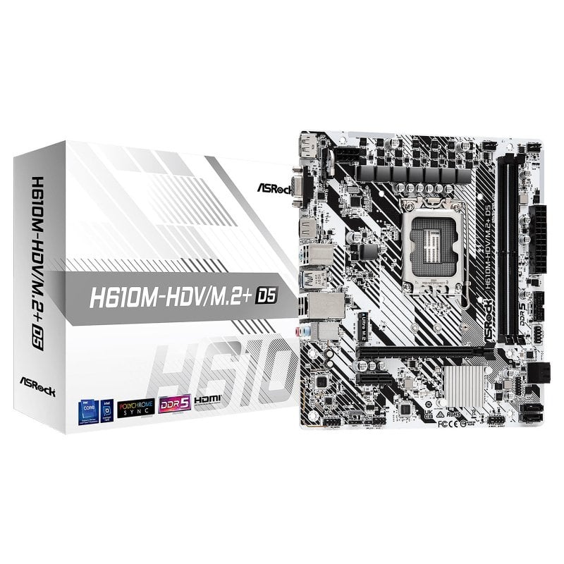 ASRock H610 Intel  Micro ATX H610M-HDV/++ 