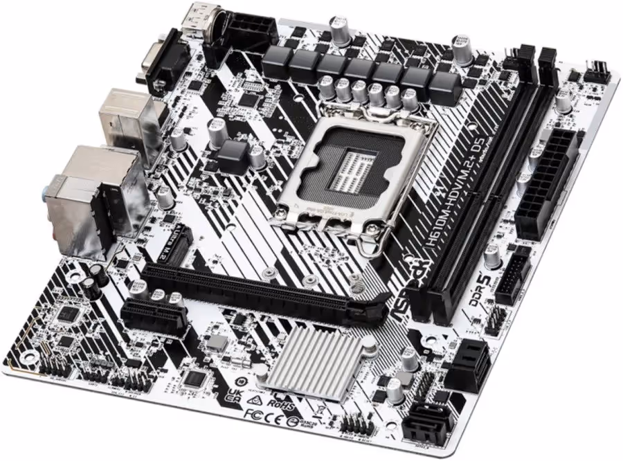 ASRock H610 Intel Micro ATX H610M-HDV/++ image 3