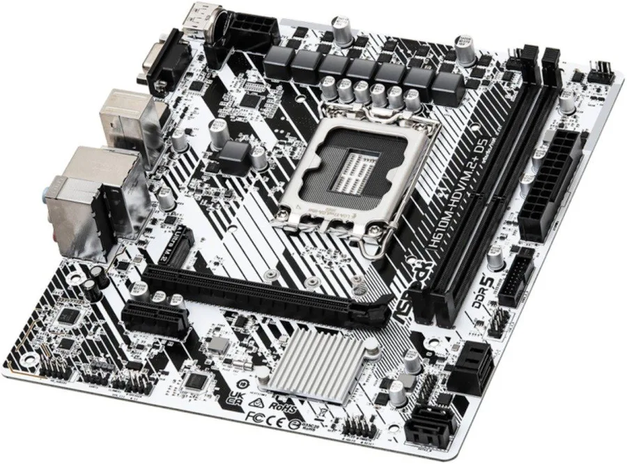 ASRock H610 Intel  Micro ATX H610M-HDV/++ image 3