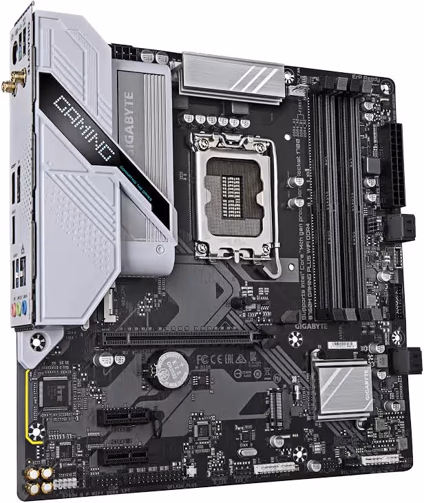 GIGABYTE B760M Intel B760 Micro ATX B760M GAMING PLUS WIFIWiFi 6 2x image 3