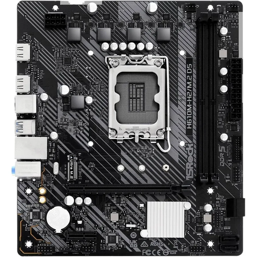 ASRock H610 Express LGA1700 Micro ATX H610M-H2/ D54030 image 1
